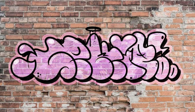 Draw original graffiti throw up for you by Onepikes | Fiverr